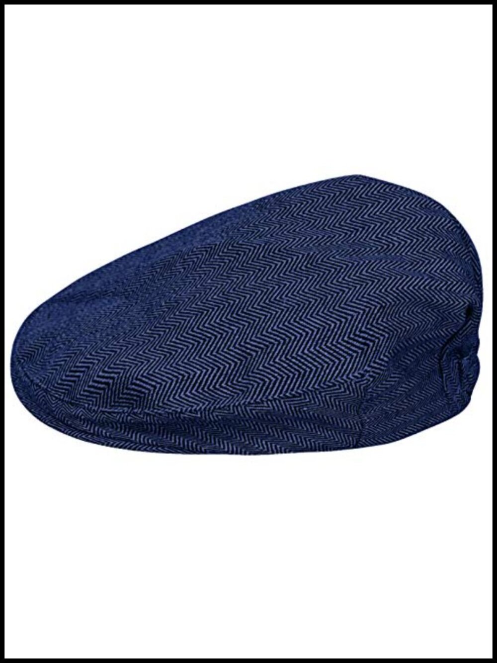 Baby Boys Newsboy Cap Tweed Vintage Flat Hat – Adjustable Herringbone Infant